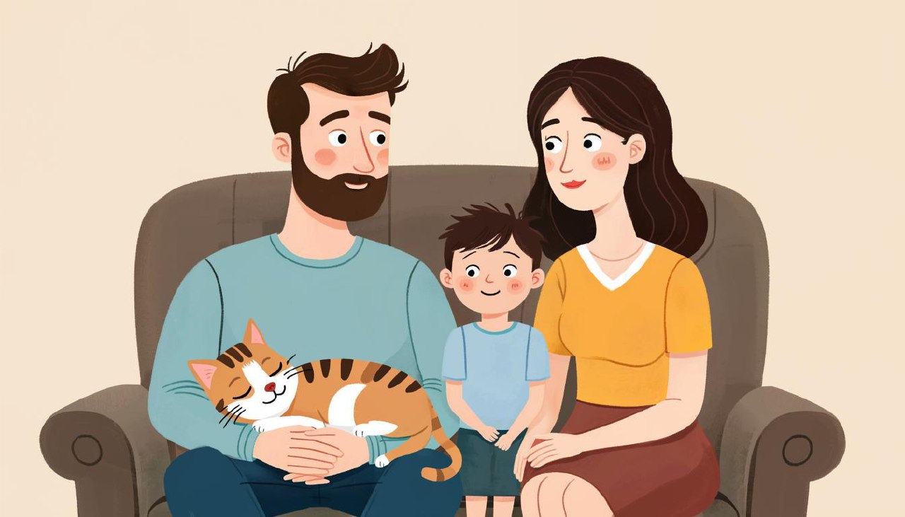 Почему моя кошка спит на мне