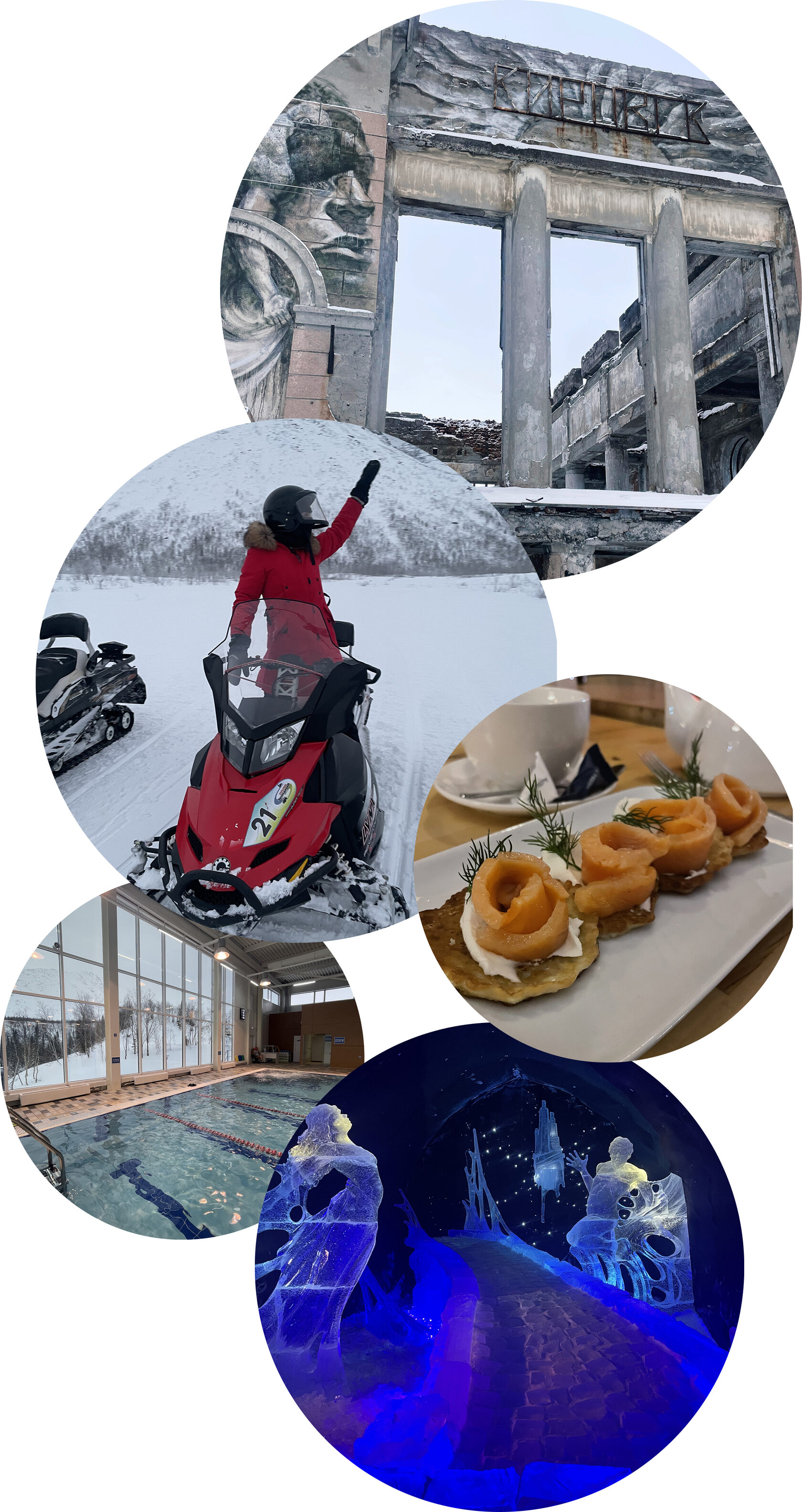 4 день: Кировск и сафари на снегоходах в Хибинах