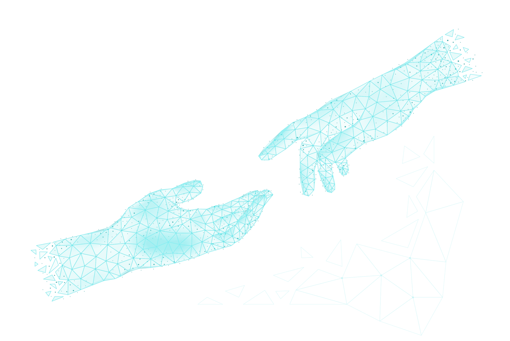 Illustration for contacts block for website of AQ (Adaptability Quotient) Institute.