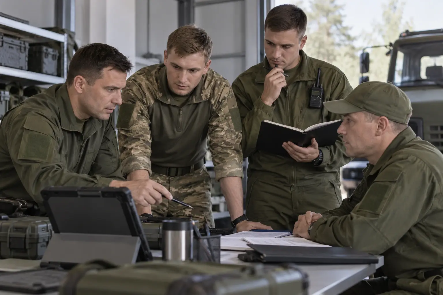 Кандидат проходит административный этап отбора на военную службу