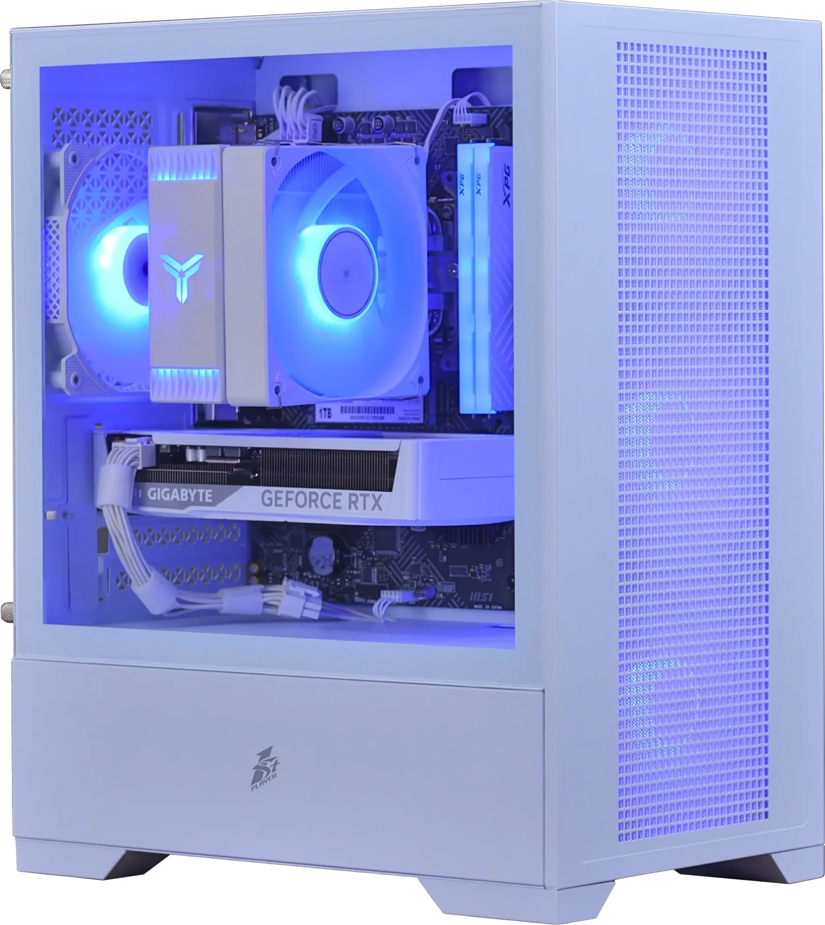 Игровой ПК NTEL I5-12400F NVIDIA RTX 5050 белый