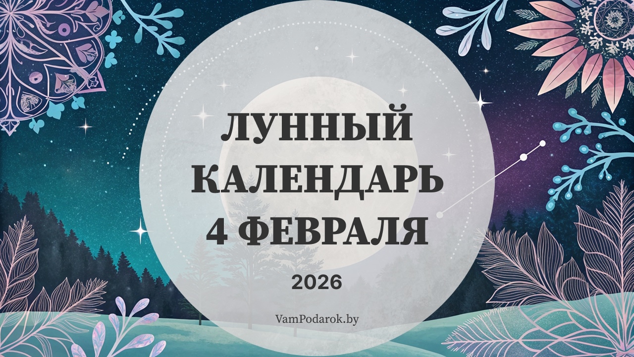 Лунный календарь на 4 февраля 2026 года