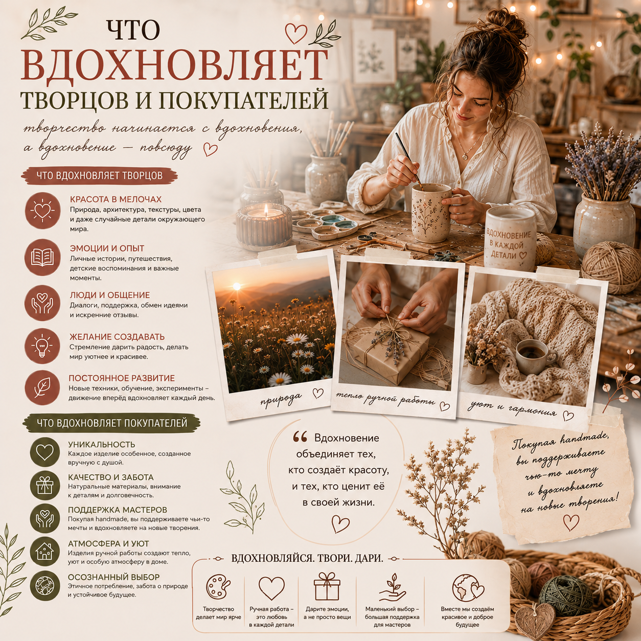 Какие тренды в Handmade 2025 - Ярмарка ручной работы