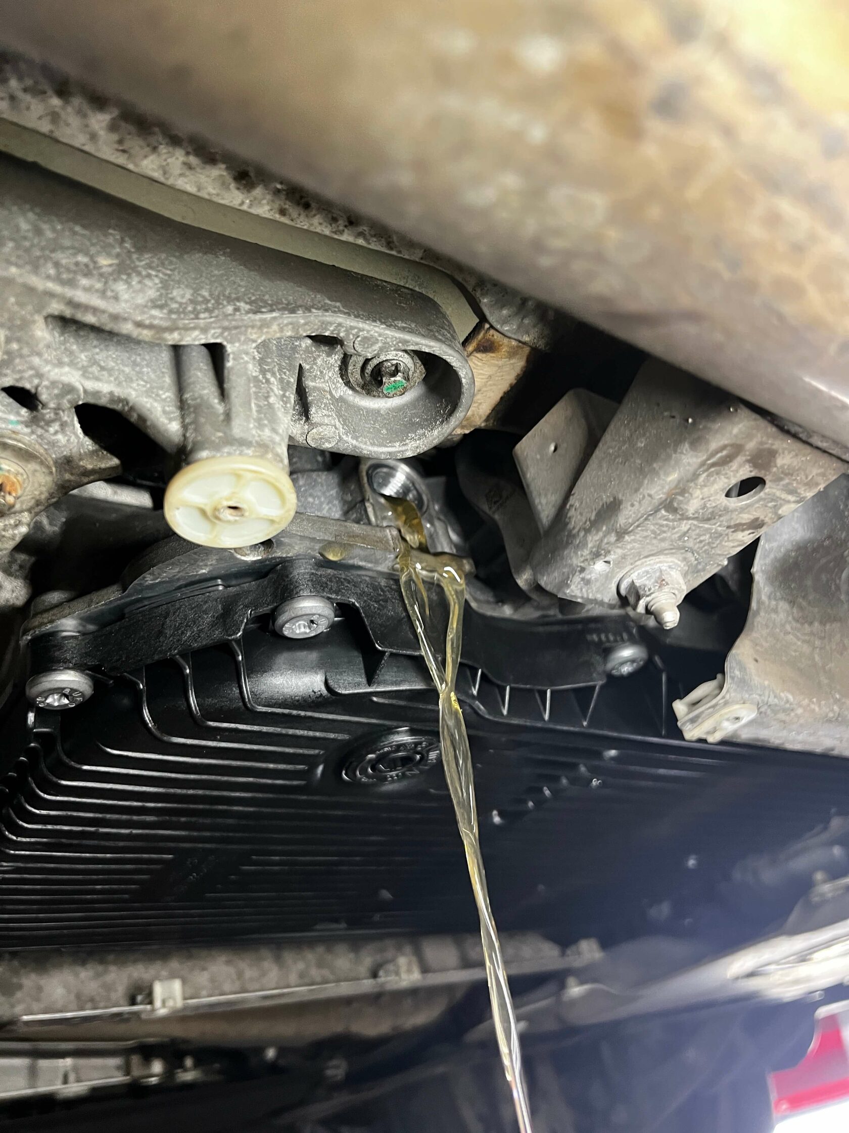 Выставление уровня масла в АКПП