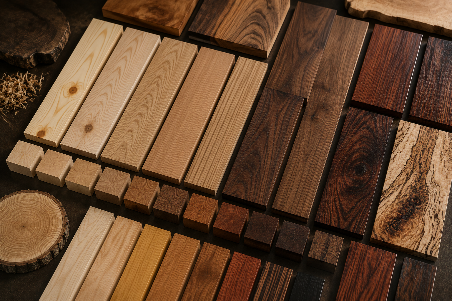 Массив дерева для авторской мебели REMIWOOD