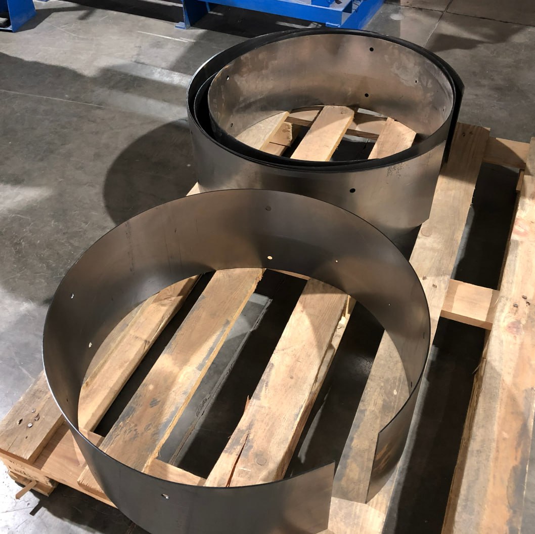 обечайка вентилятора заготовки