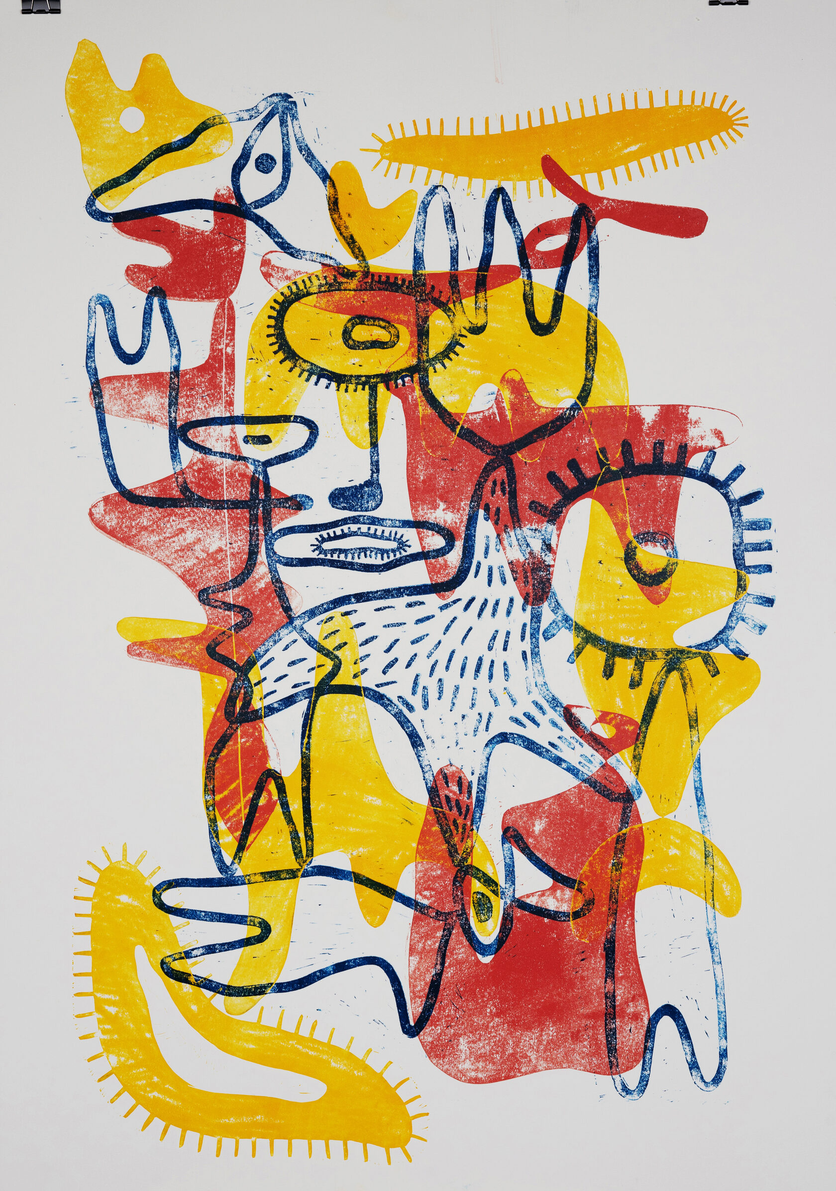 Линогравюра, ручная работа, оформление стен, дизайн, интерьер, ремонт, яркие постеры