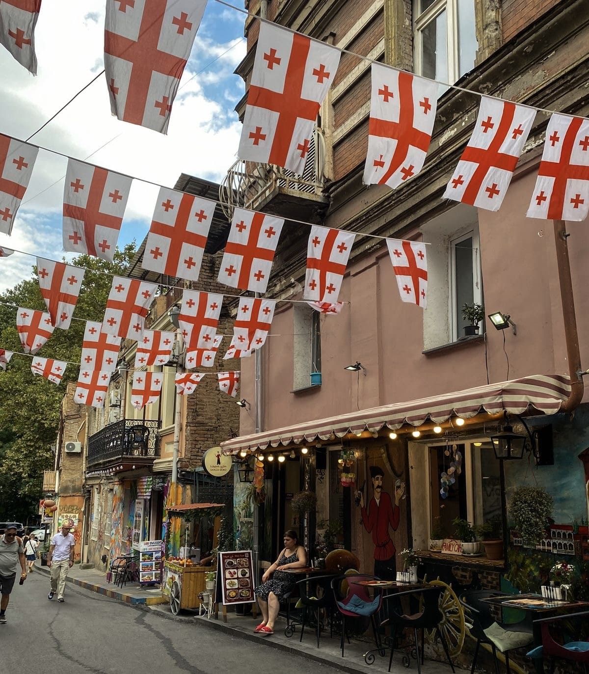 Прогулка по Тбилиси участницы программы донорства