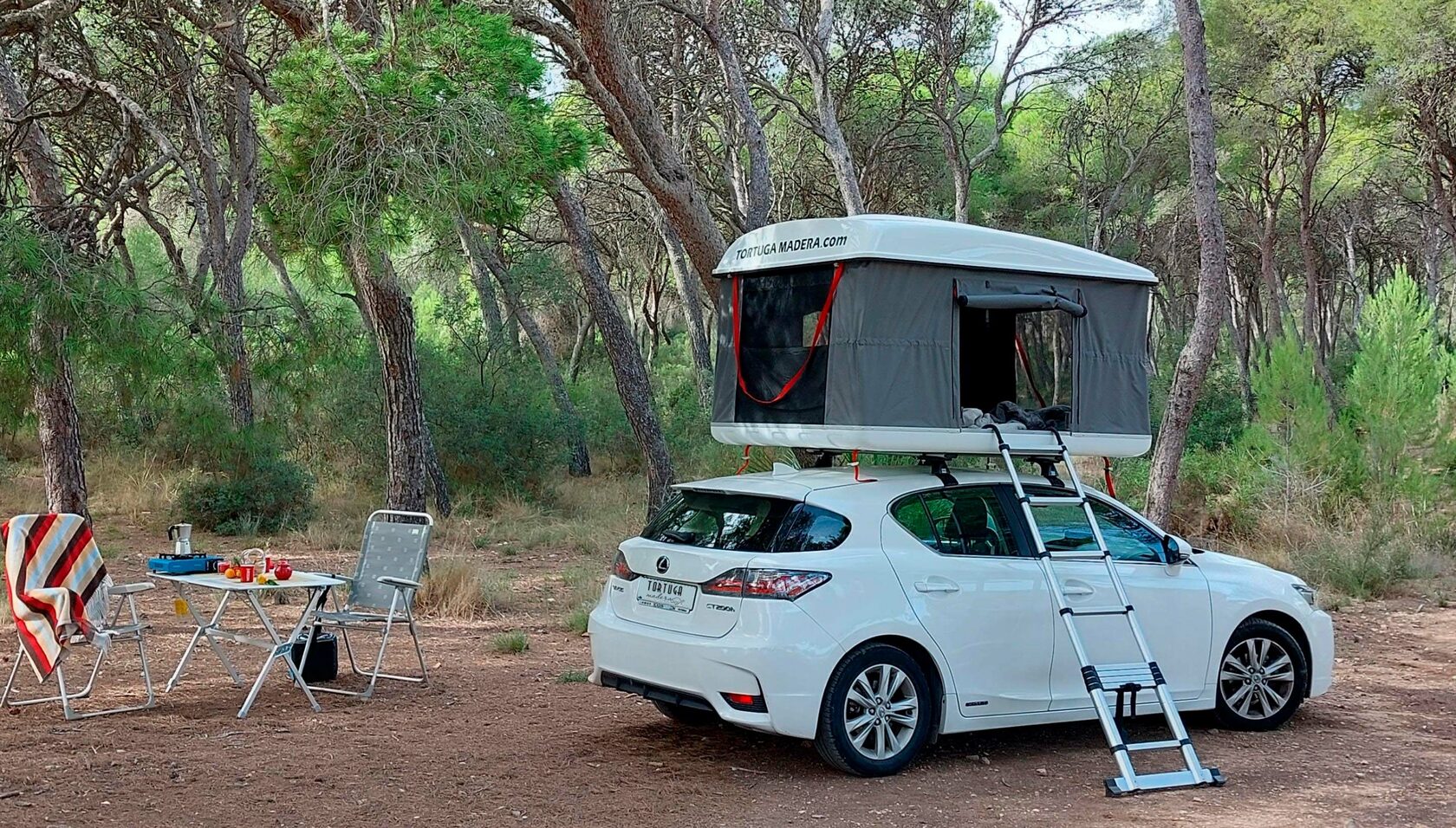 Corolla roof top online tent