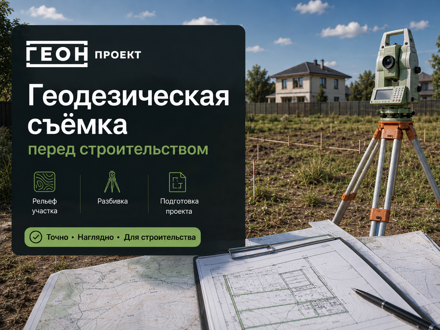Геодезическая съёмка участка перед строительством: когда нужна
