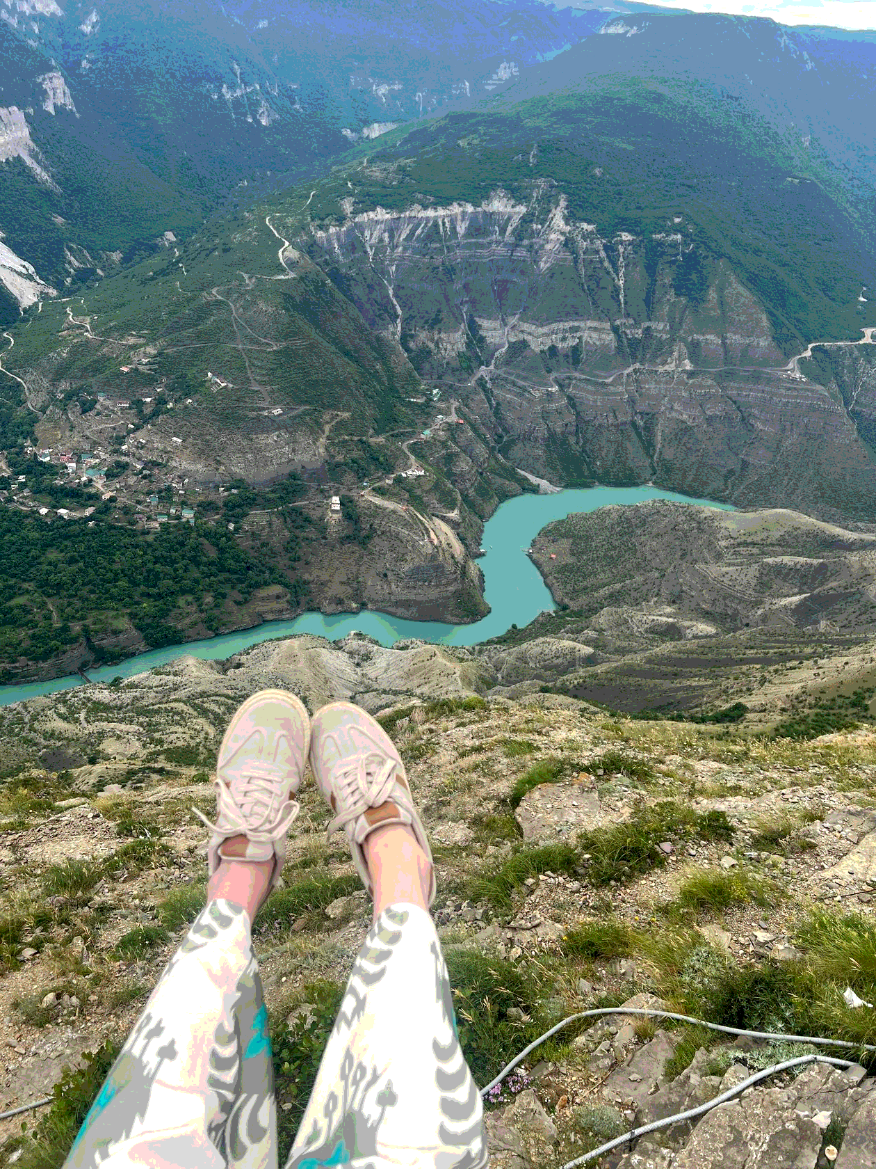 Панорама Сулакского каньона