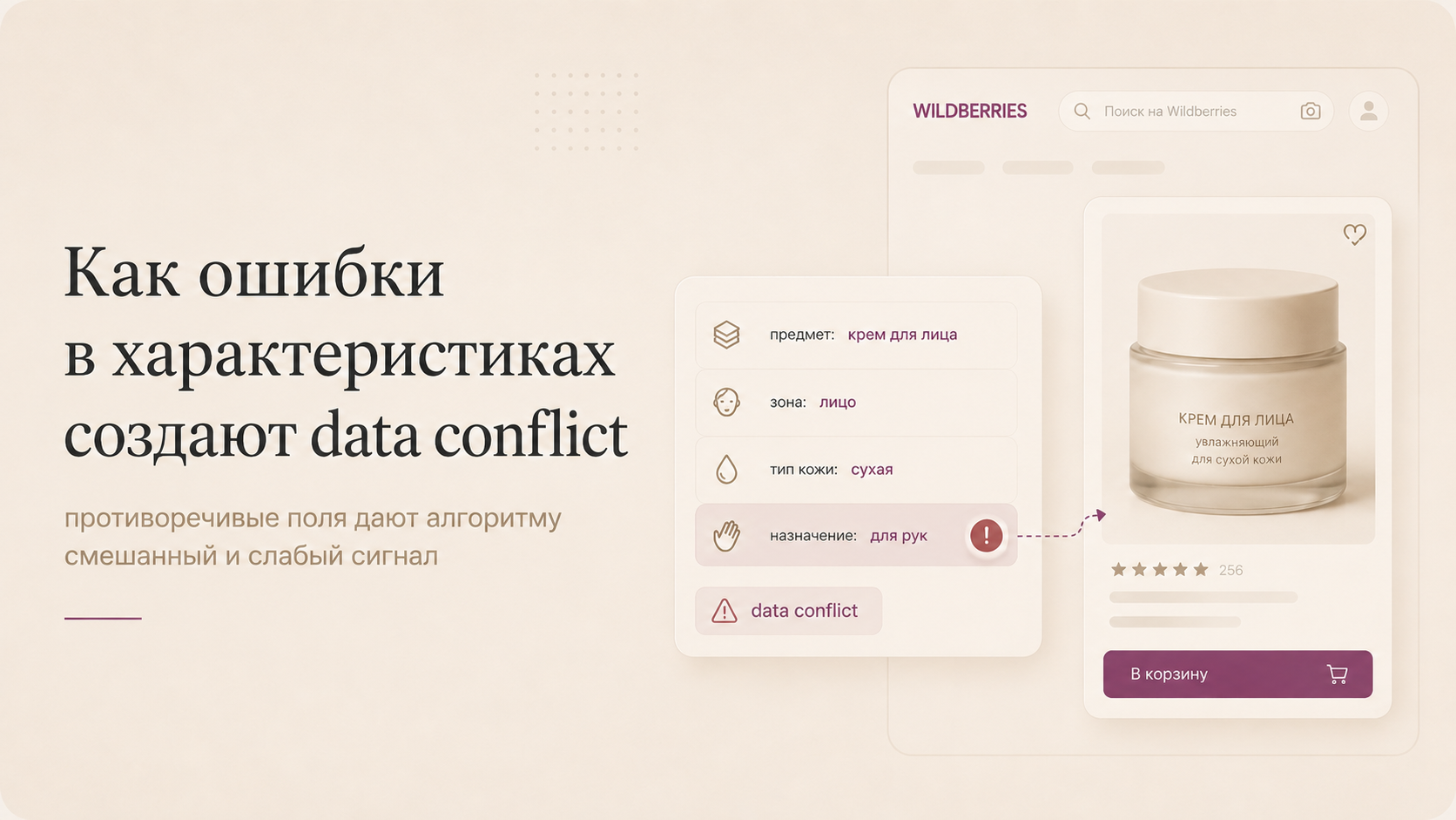Как ошибки в характеристиках создают data conflict