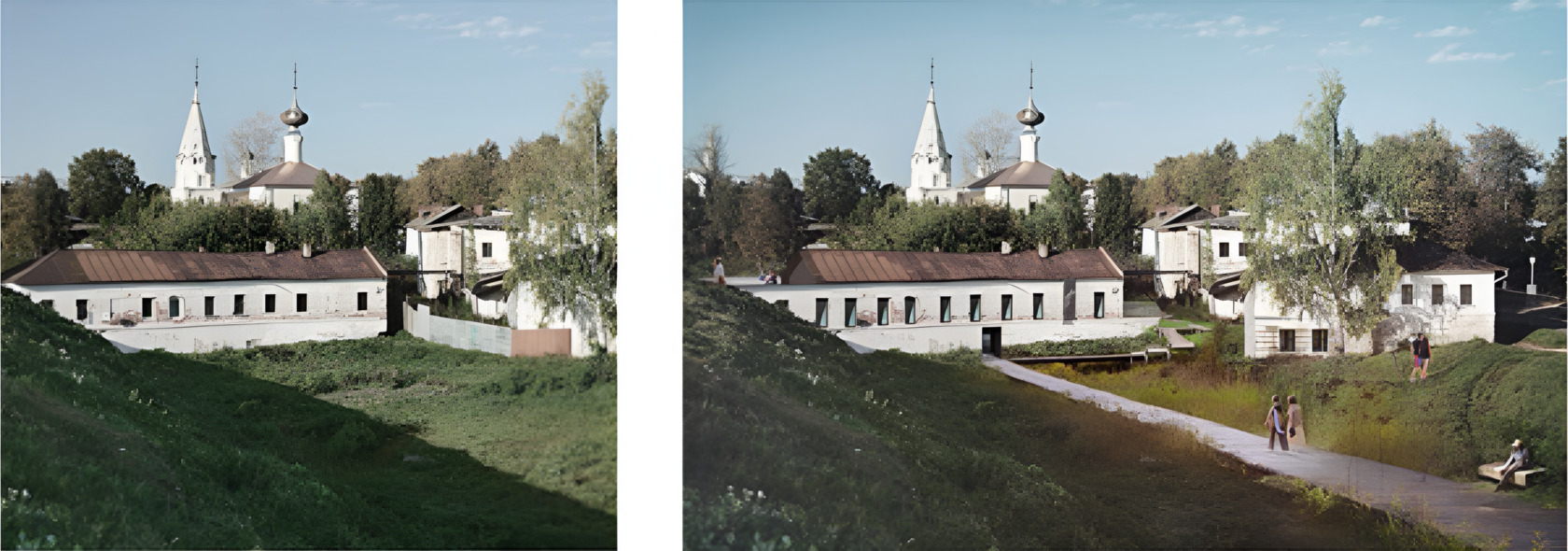 Start Living in Suzdal. Bridge-house