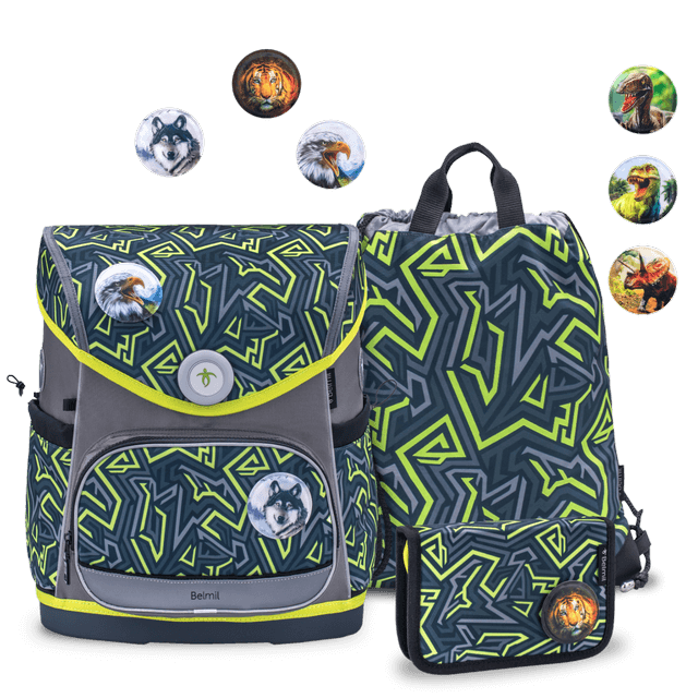 Ранец для первоклассника с наполнением Belmil Premium