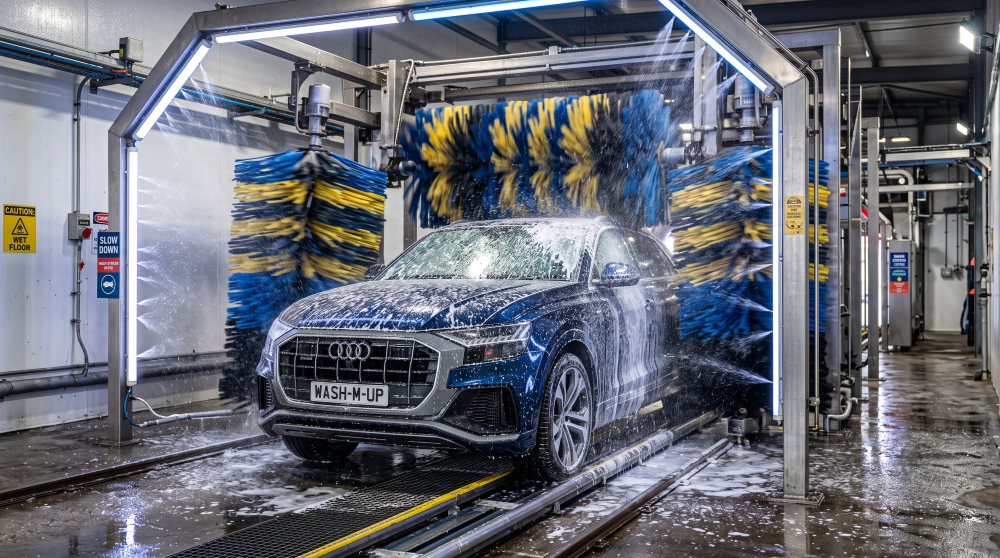 Автомойка щетками автоматическая