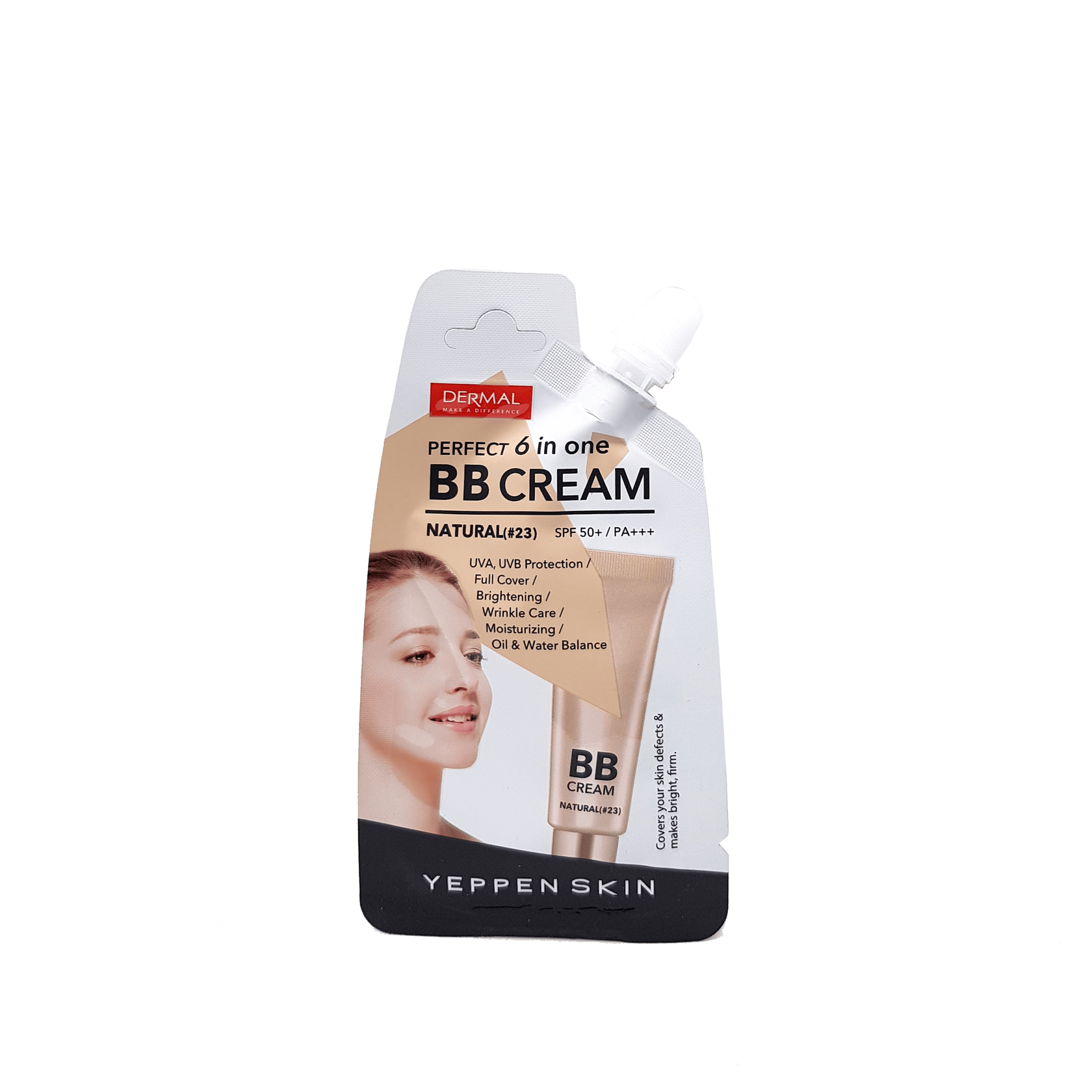 

DERMAL Yeppen Skin Perfect 6 in one BB Cream (Natural #23), 10 gr, DRM003
