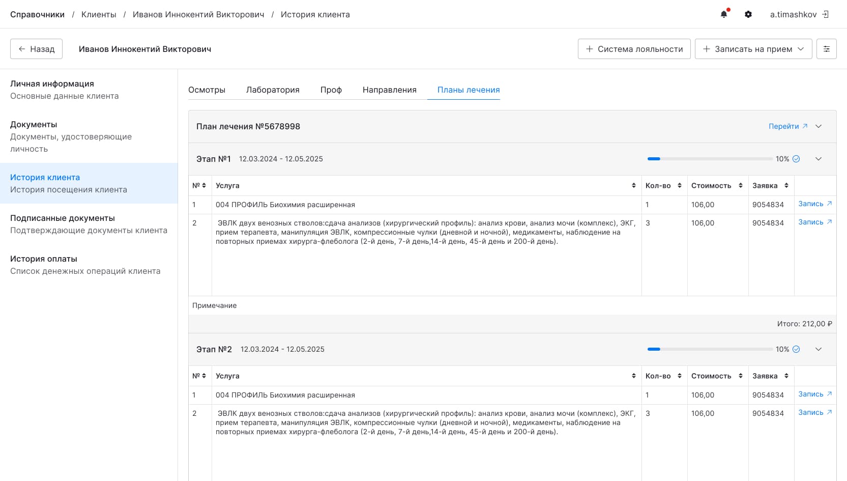 план лечения для мис