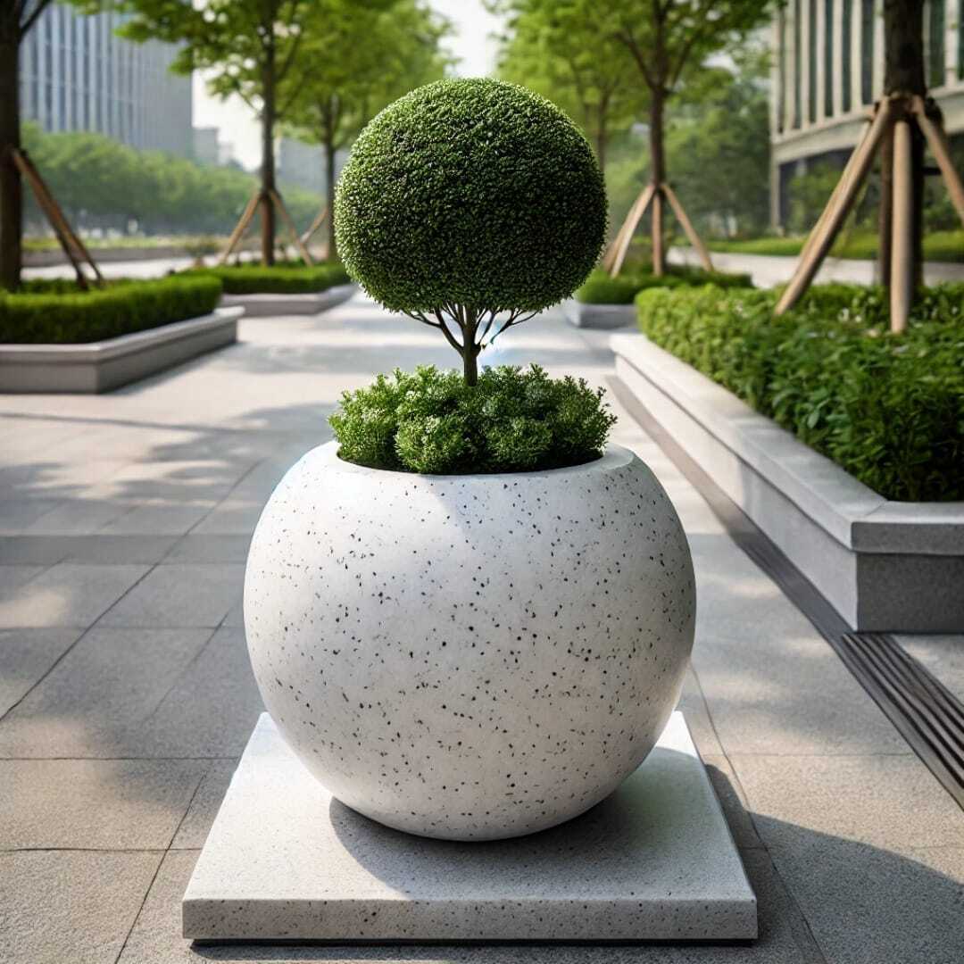 Уличная мебель из композитного мрамора