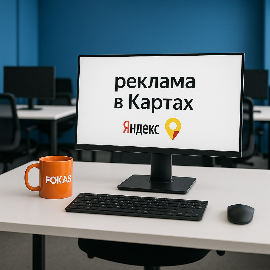 продвижение компании в картах