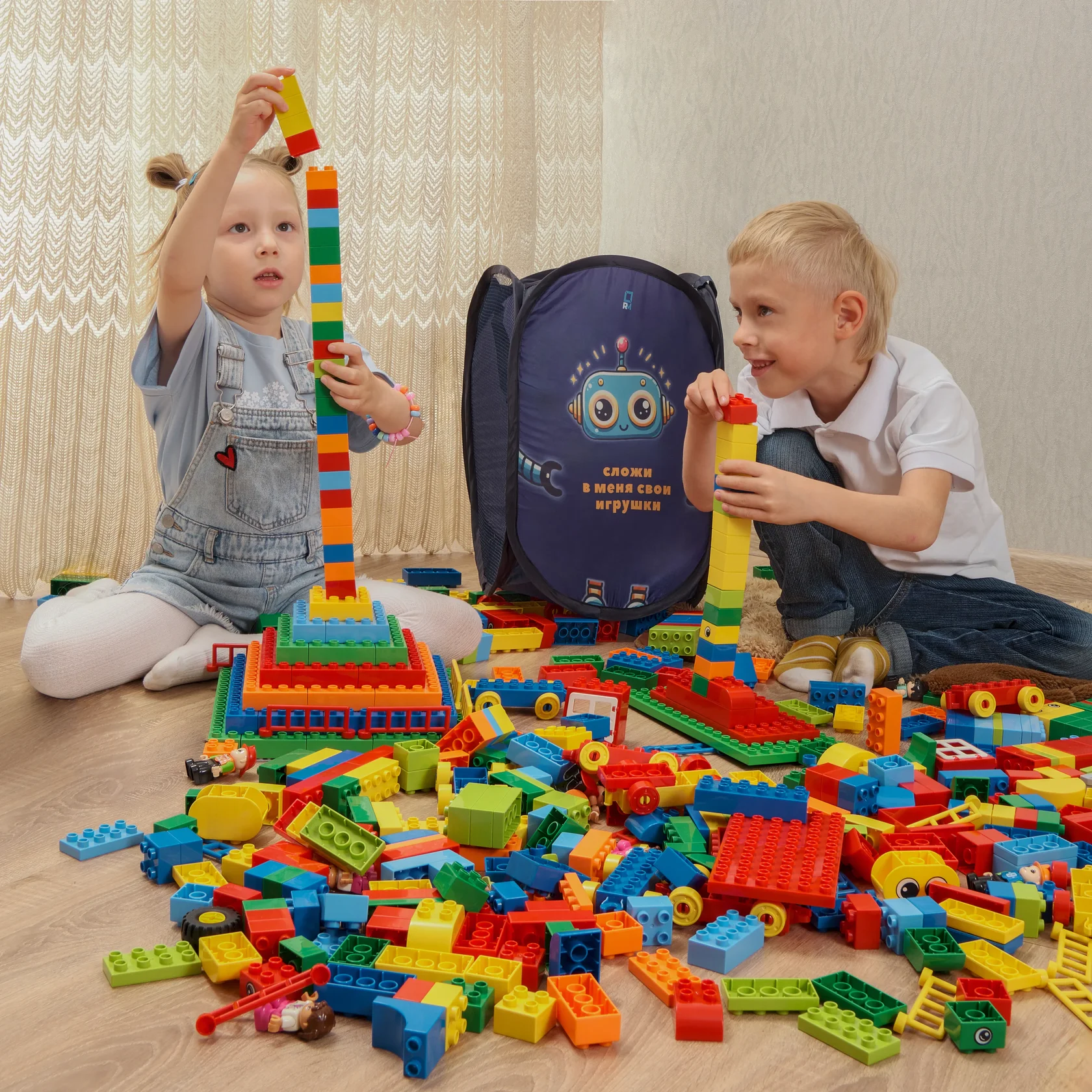 Фотосъёмка детей с игрушками