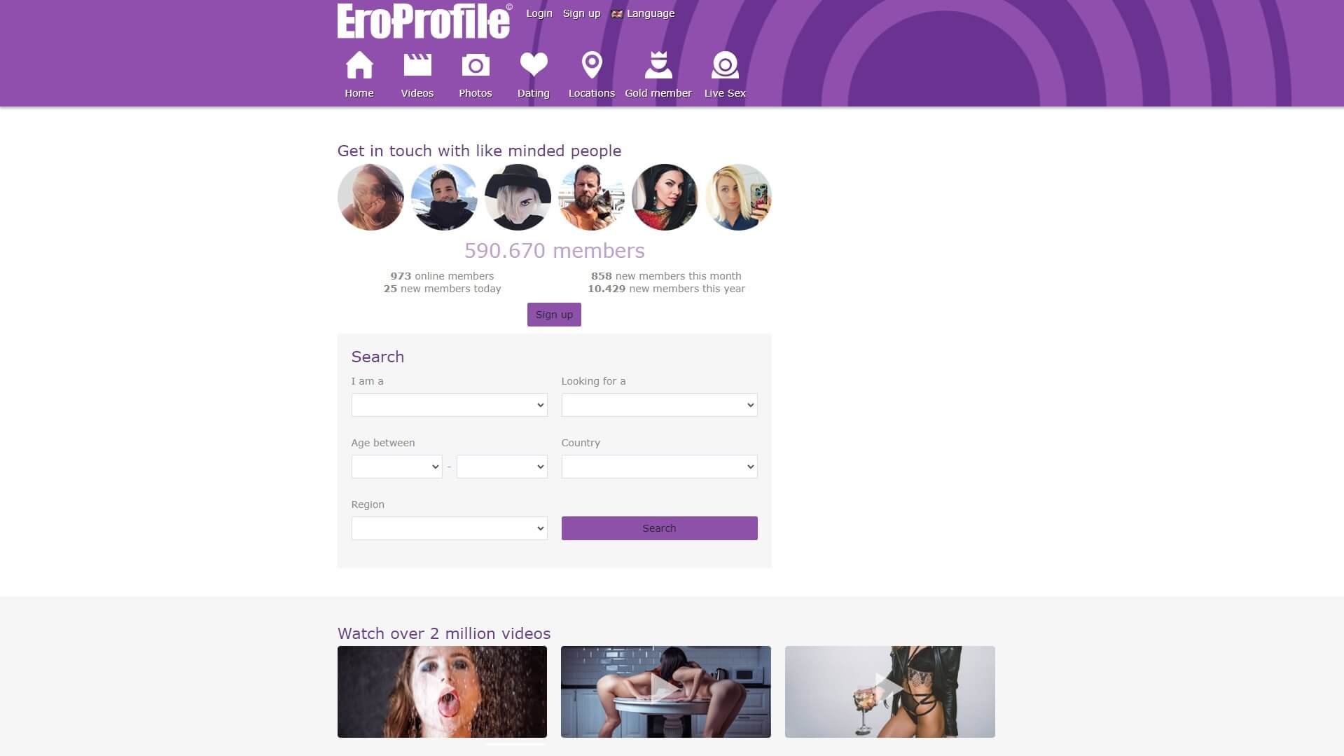 Ero profiles com