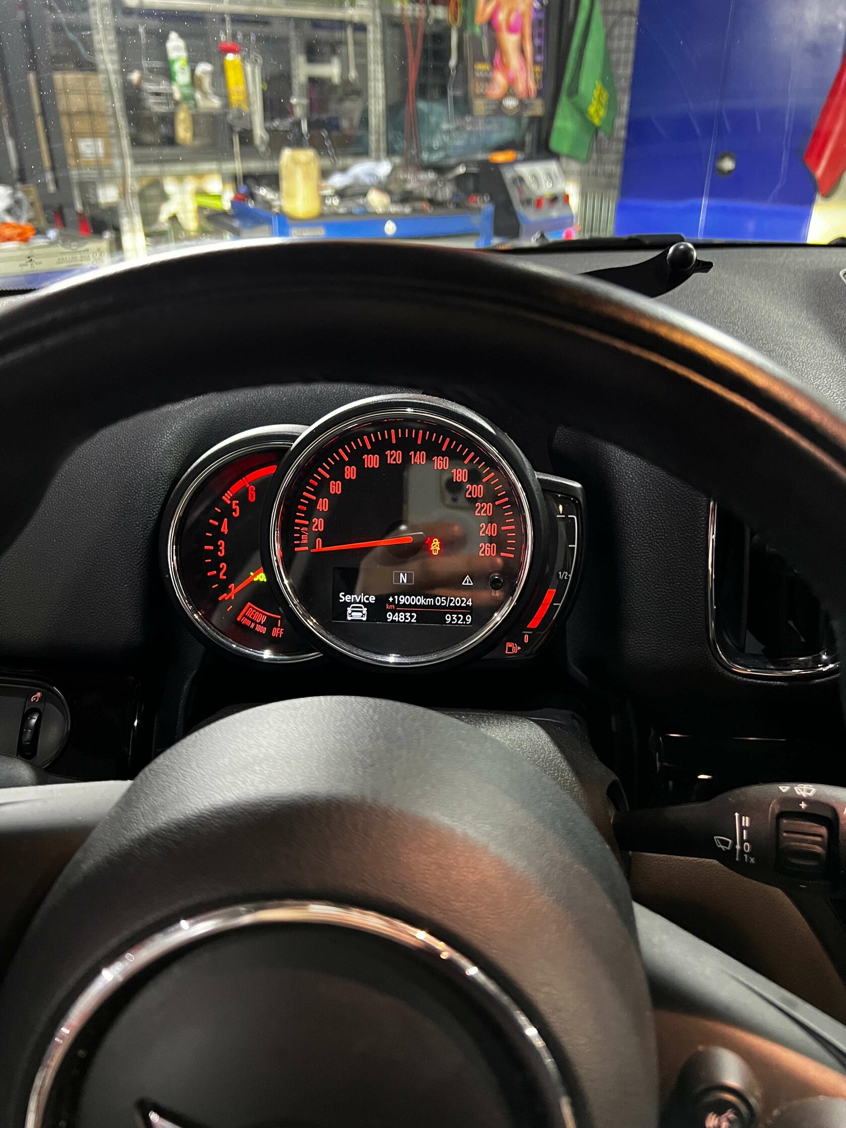 Фиксация пробега Mini Cooper