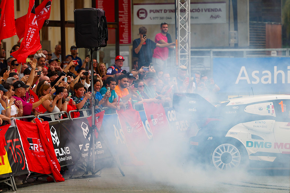 Себастьен Ожье и Бенжамен Вейя, Toyota GR Yaris Rally1 (A-6627), ралли Каталония 2022