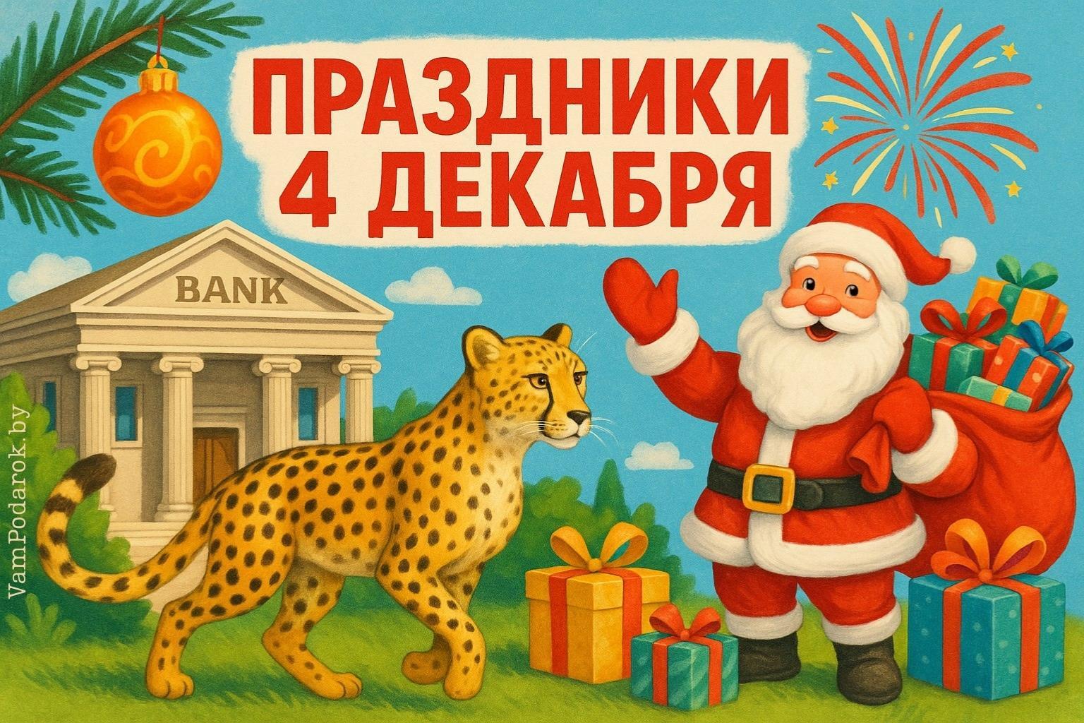 Праздники 4 декабря 2025 года – открытки и картинки