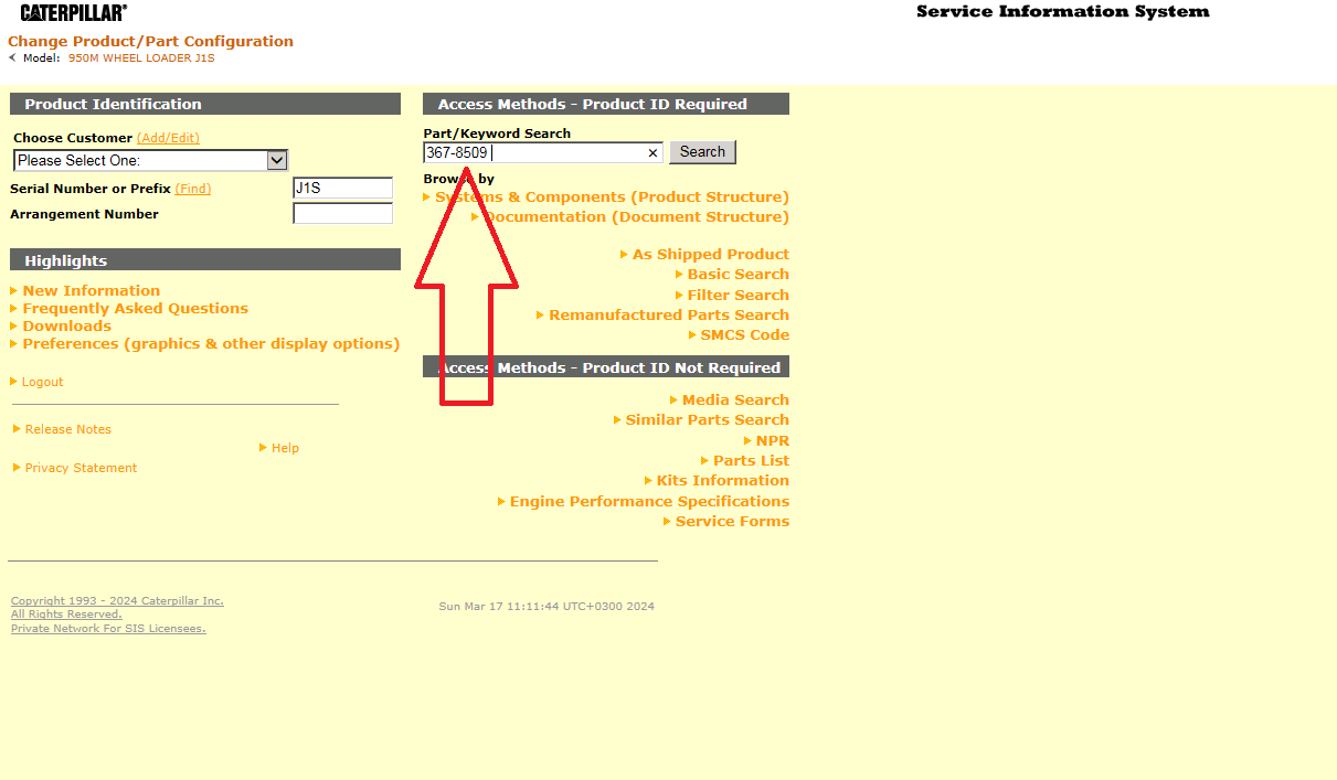 Sis Serial Number Instructions, manual for SIS CAT - Service Information System. Step-by ...