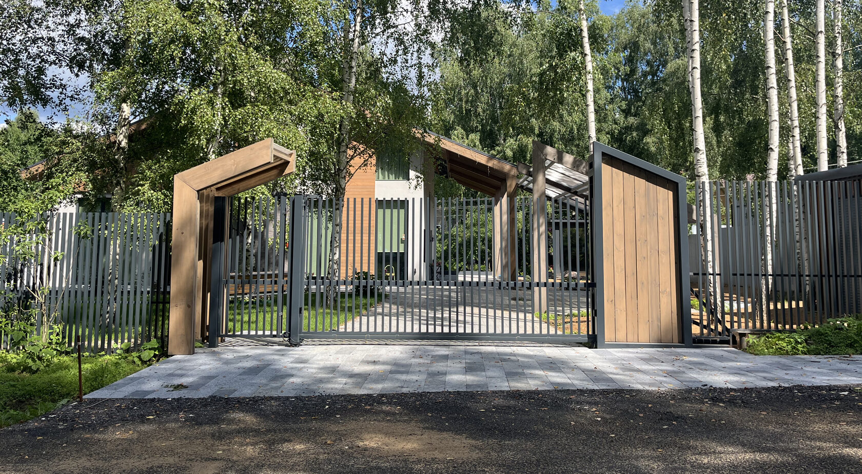 строительство въездной группы