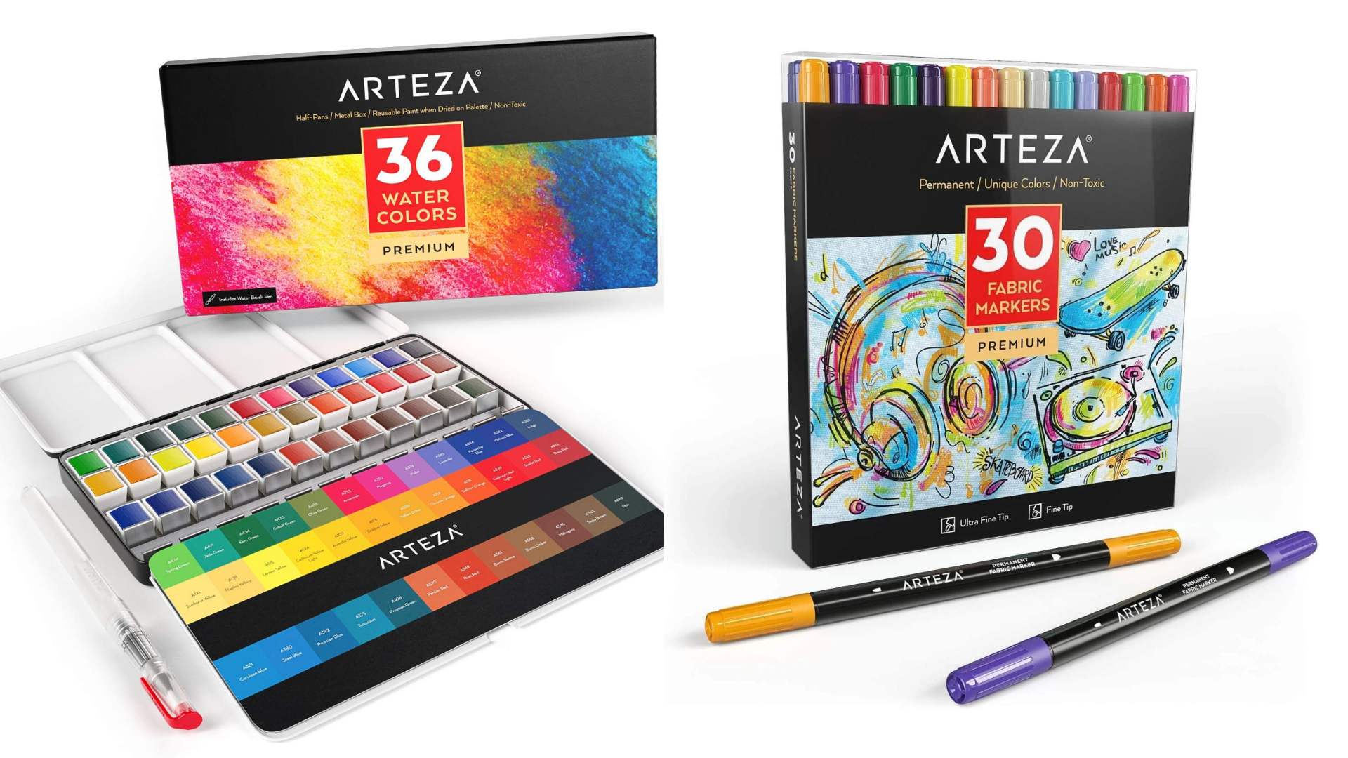 ARTEZA Arteza Mixed Media Art Set Art Supply- Drawing Kit For Artists and  Beginners at
