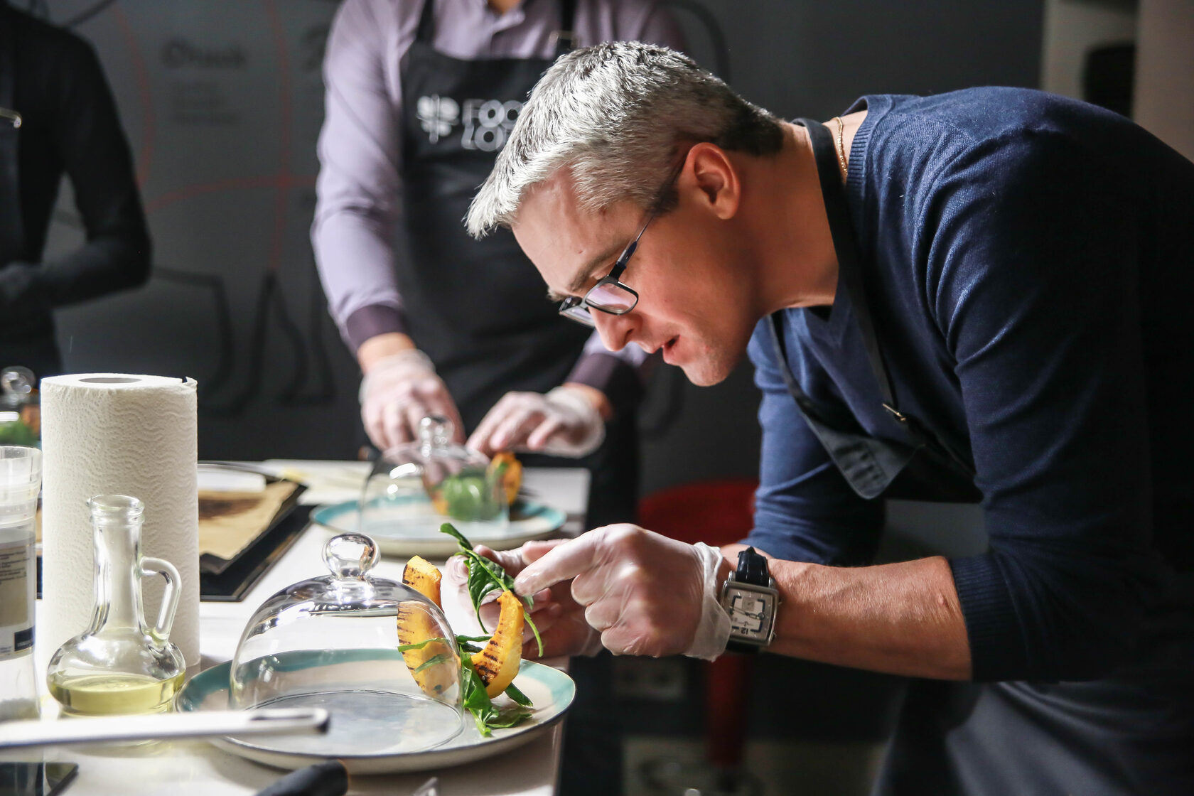 Уютный кулинарный вечер в помещении в плохую погоду в студии FoodLoft СПб