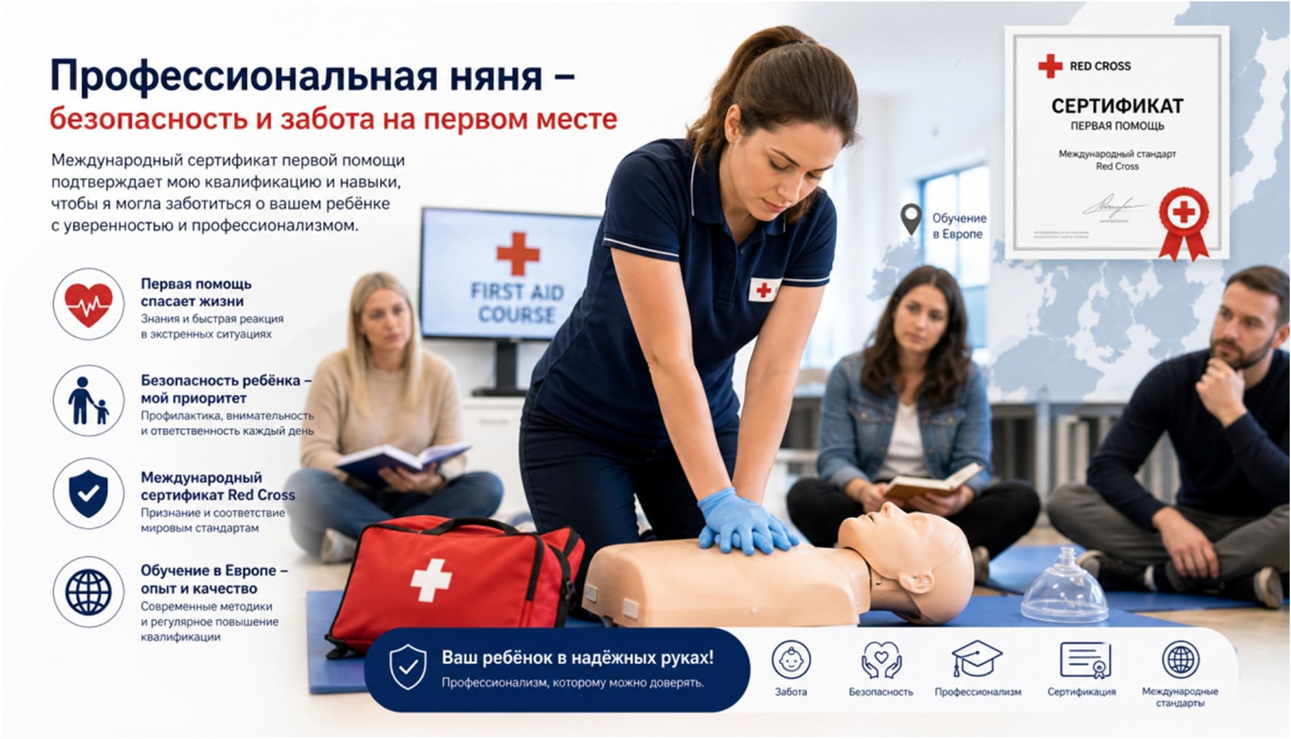 Профессиональная няня