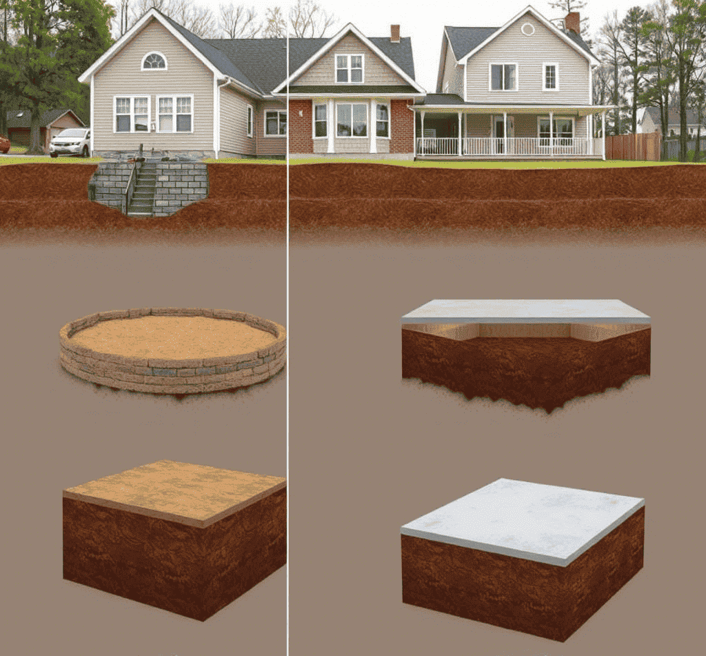 Как выбрать фундамент для дома: советы, виды, ошибки.