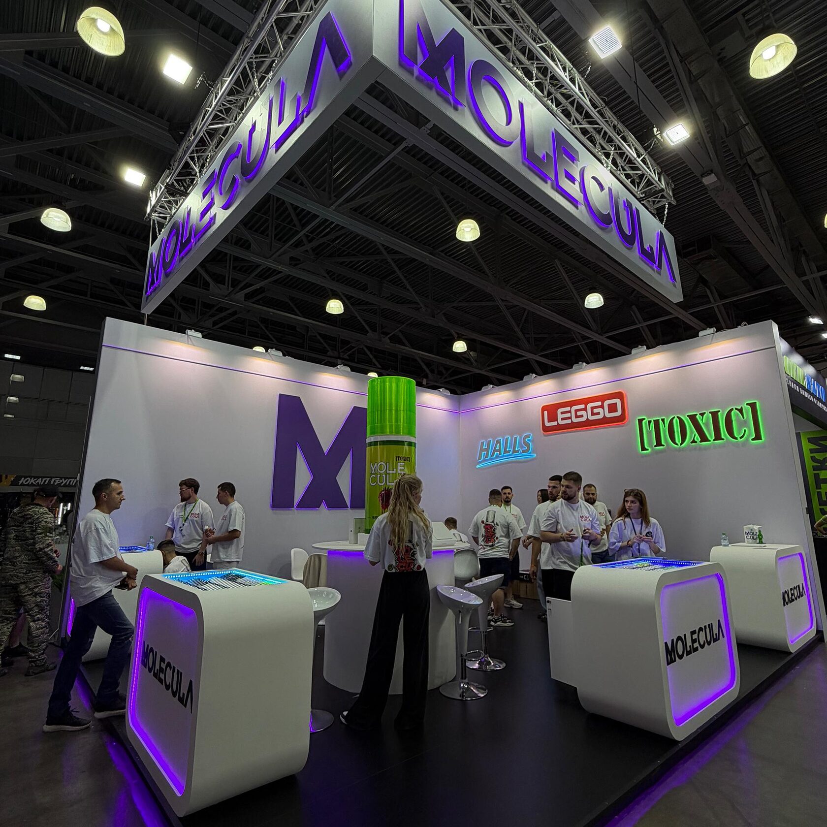 Стенд MOLECULE на Vape Club Show Moscow 2026
