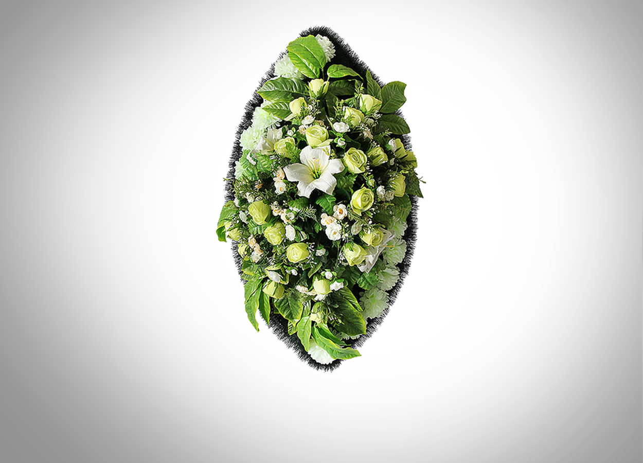 венок на кладбище киров