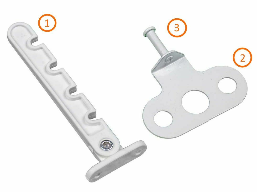 Оконные ограничители, гребенки