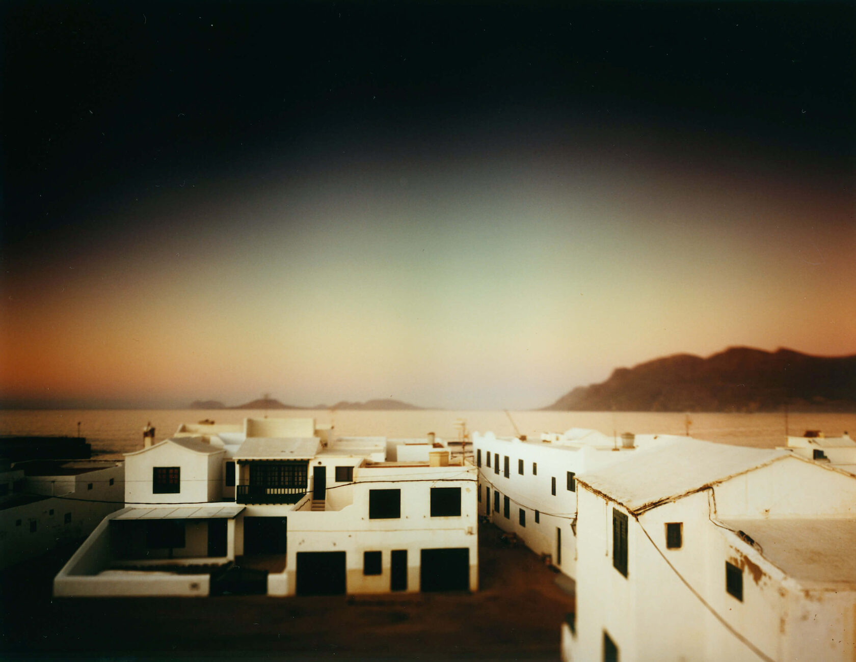 Silence of the Famara. Lanzarote. 2010. Color Negative 4×5 inch.