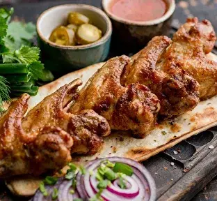 Шашлык из куриных крыльев - 300 грамм — заказать с доставкой в Пензе