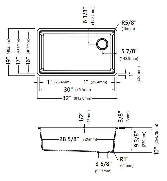 Кухонна мийка Kraus KGUW2-33MBL - изображение 3