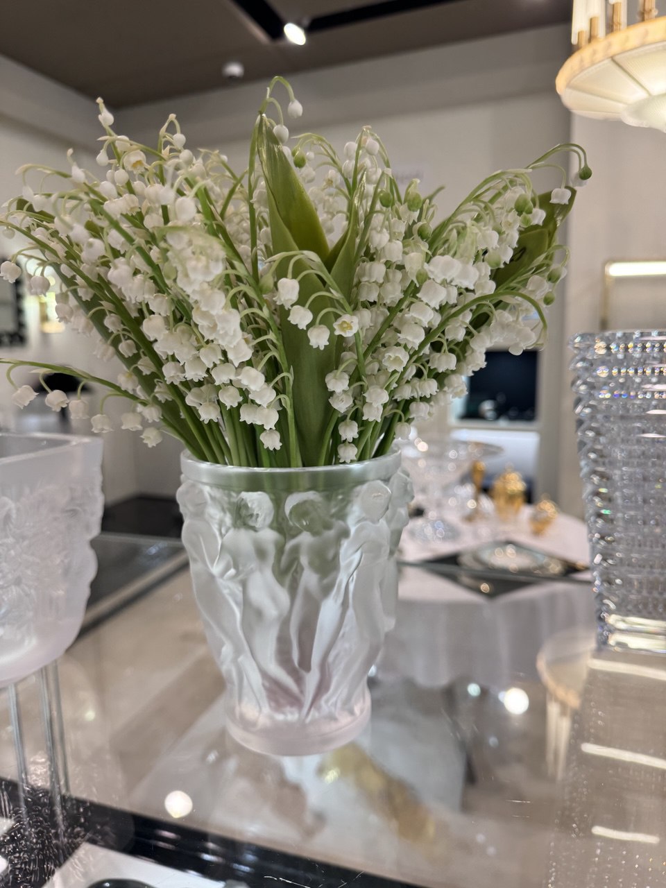 Ландыши handmade; ручная работа; цветы из фарфора 