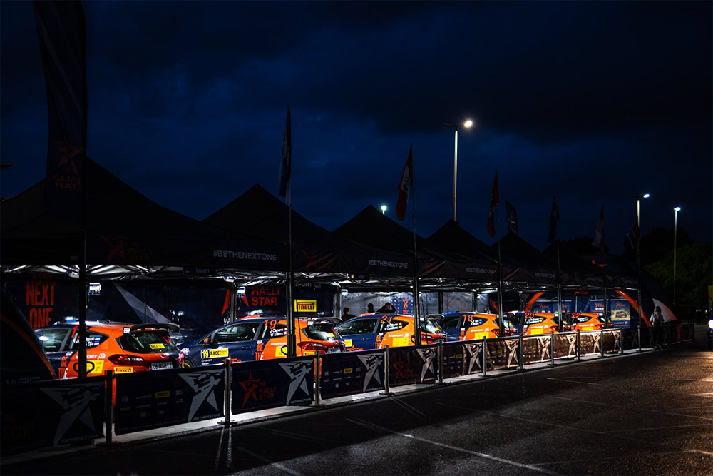 Автомобили участников программы FIA Rally Star, Каталония 2023