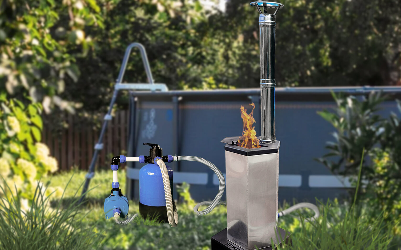 Песочные фильтры и печи для бассейна от производителя