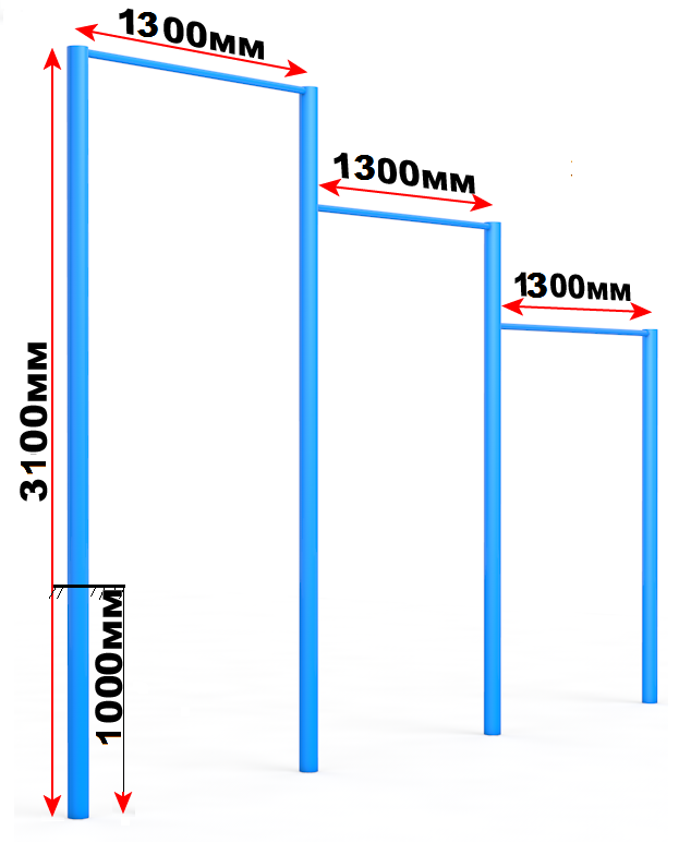 Турник своими руками чертежи и размеры на улице