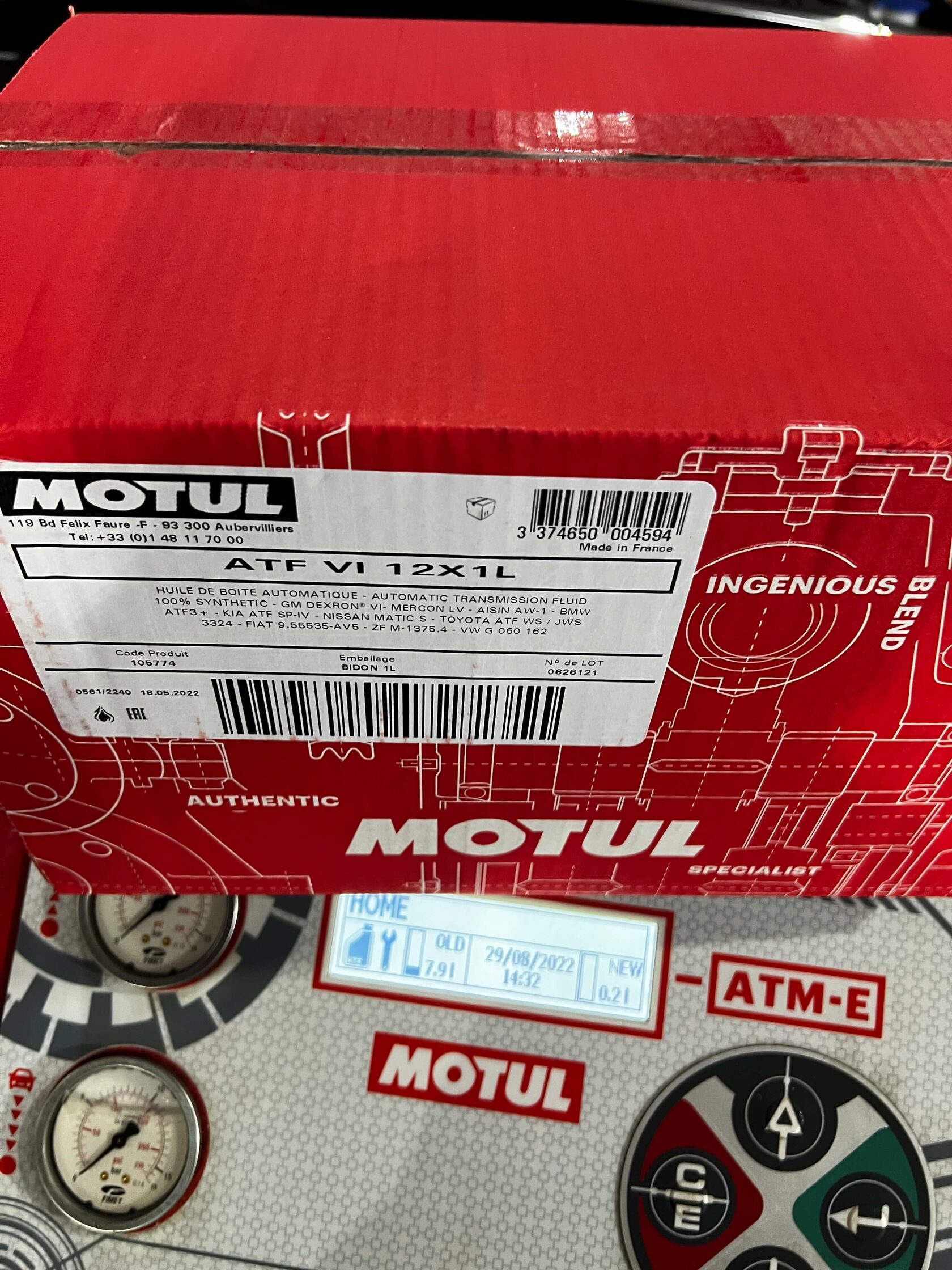 Масло Motul Atf 6 для АКПП Hyundai