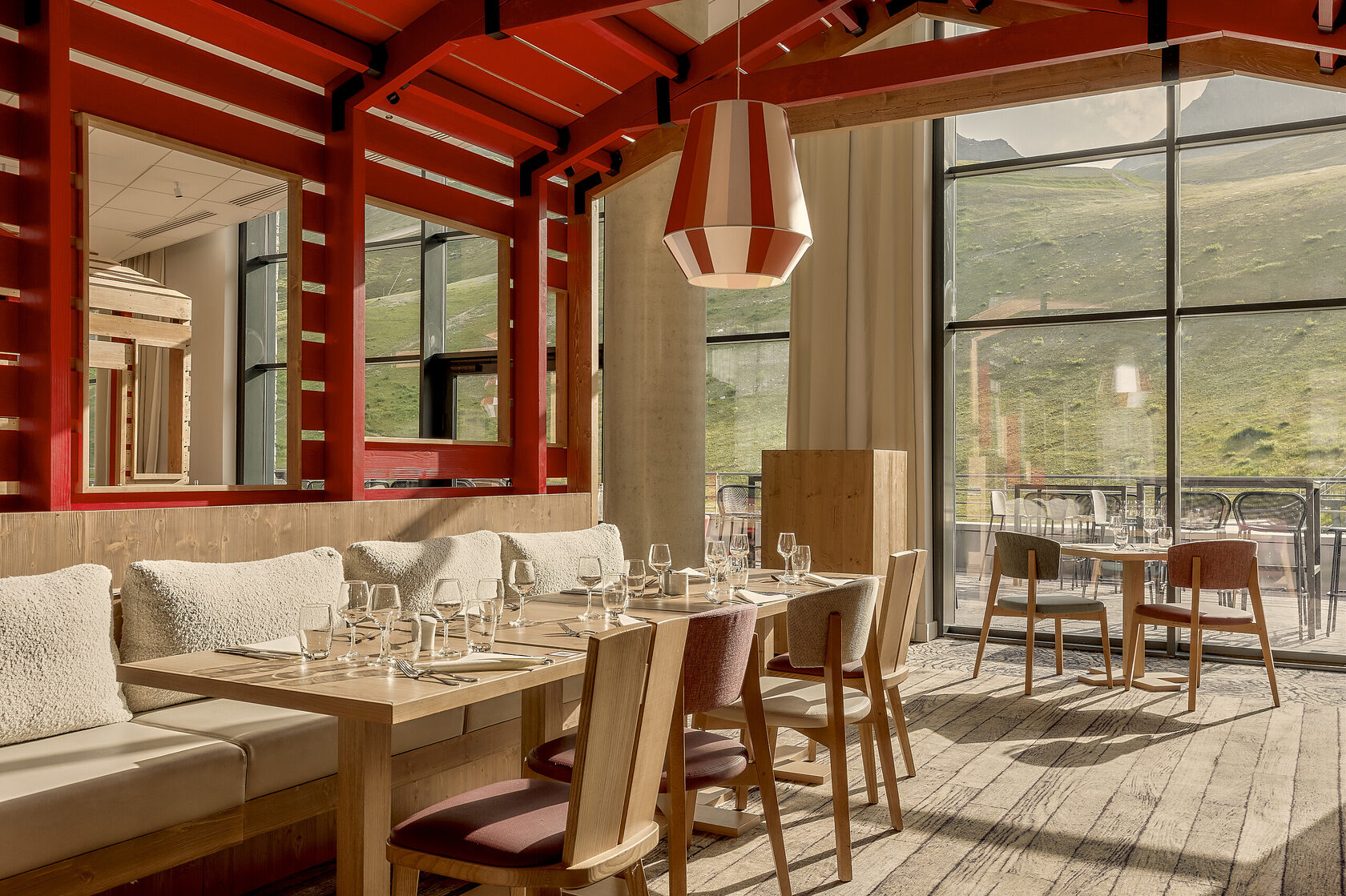 Ресторан Le Val Claret в Club Med Tignes