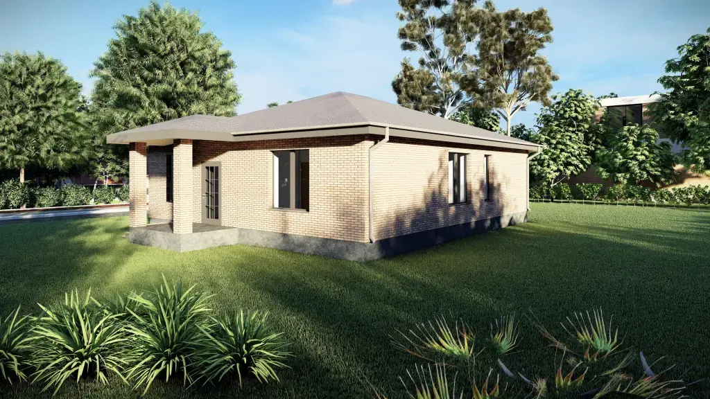 Индивидуальный одноэтажный дом 111 м²: изображение 3