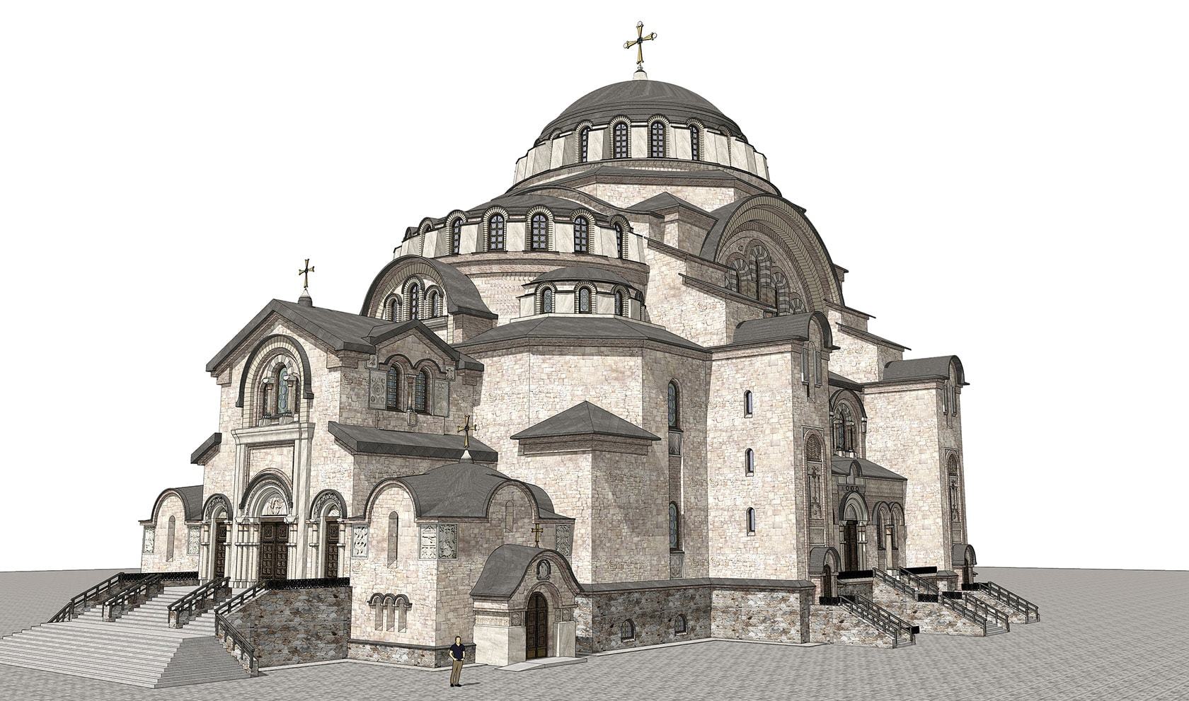 Одним из основных достижений византийской архитектуры является формирование основных типов культовых