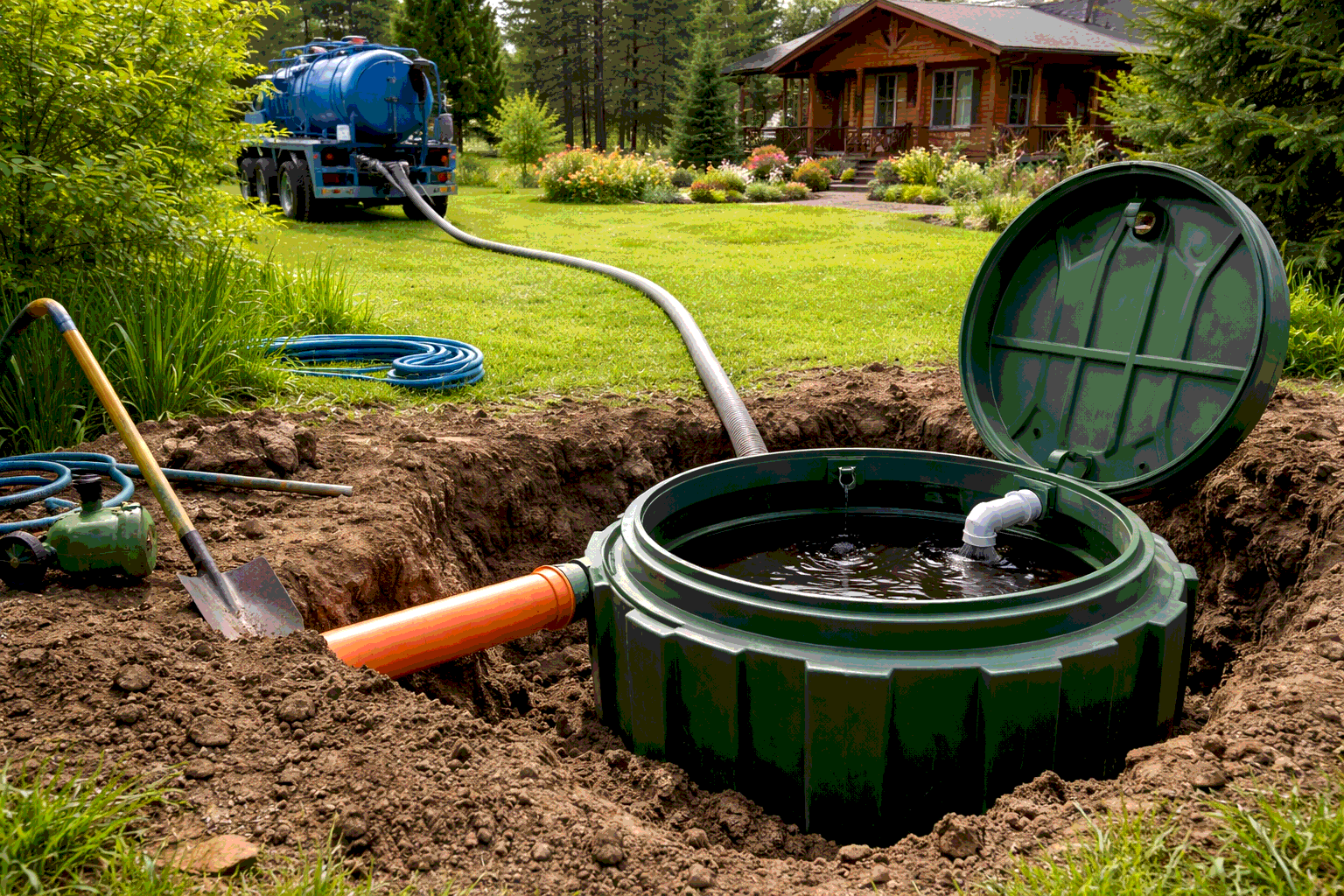 Колодец во дворе