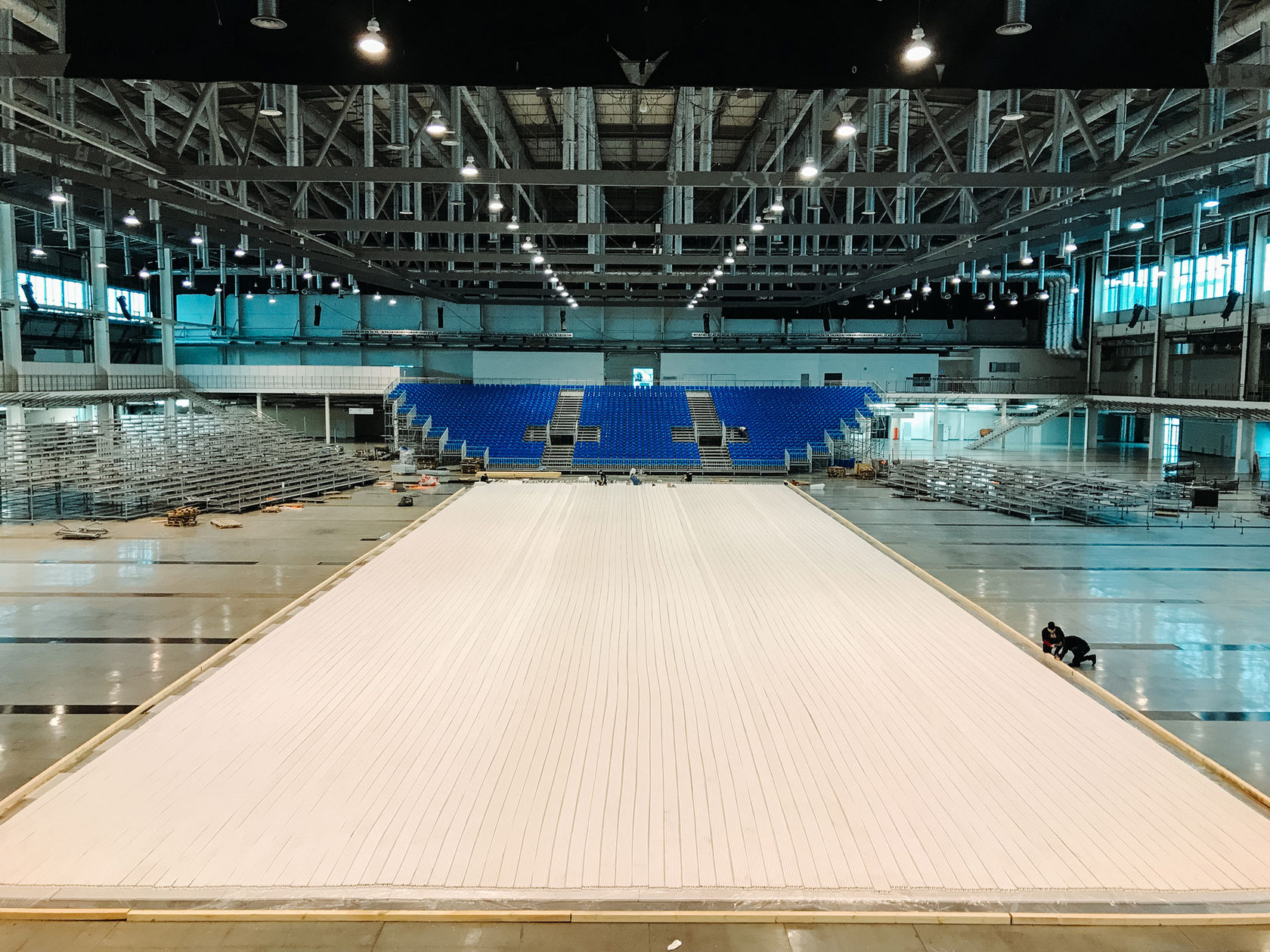 Построение льда на основе айс-матов